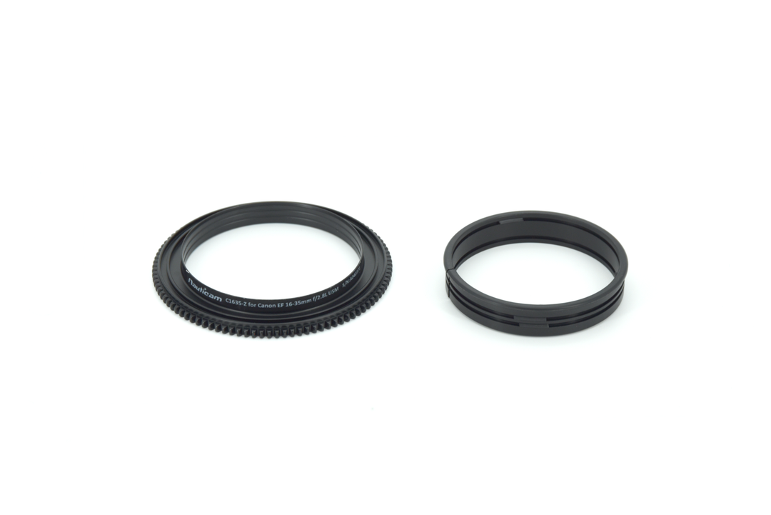 Nauticam Zoom Gear C1635-Z for Canon EF 16-35mm f/2.8L USM - 19526 - Sea Tech Ltd
