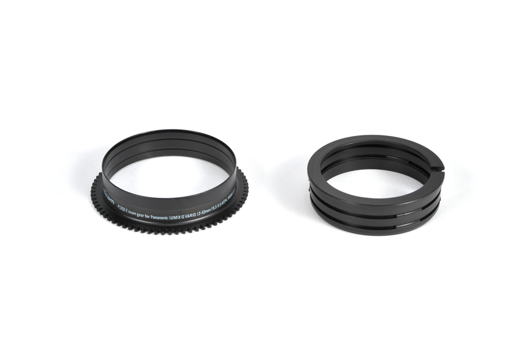 Nauticam Zoom Gear P1232-Z for Panasonic Lumix G Vario 12-32mm F3.5-5.6 ASPH. MEGA OIS - 36046 - Sea Tech Ltd