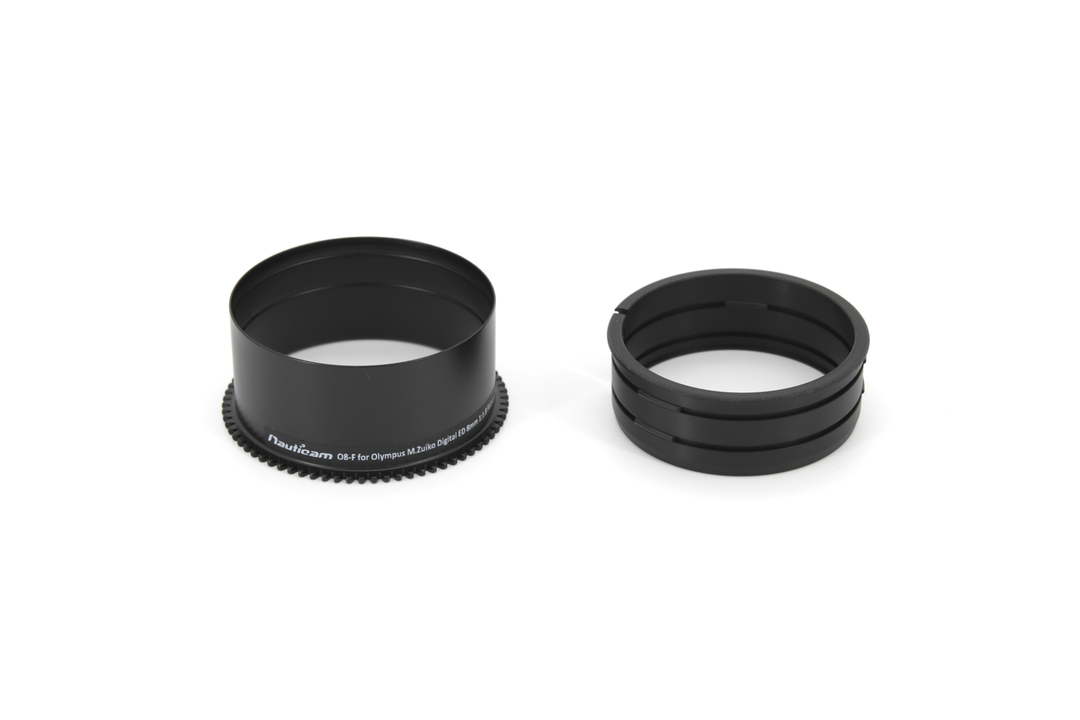 Nauticam Focus Gear O8-F for Olympus M.Zuiko Digital ED 8mm 1:1.8 Fisheye PRO - 36056 - Sea Tech Ltd