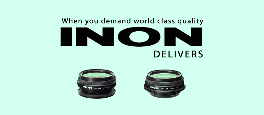 16 February 2017: INON UCL-67 M67/UCL-67 LD Underwater Close-up Lenses