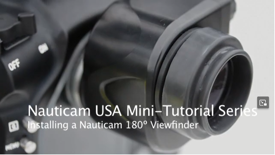 Nauticam Viewfinders Mini Tutorial [video]