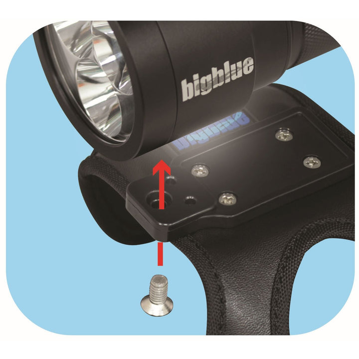 bigblue VTL2900PB - 2900-Lumen Dual-Beam Light – Wide/Narrow w/ Built-in Blue & Red Light