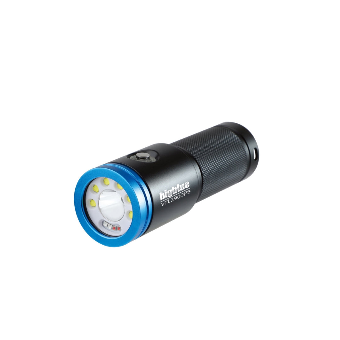 bigblue VTL2900PB - 2900-Lumen Dual-Beam Light – Wide/Narrow w/ Built-in Blue & Red Light