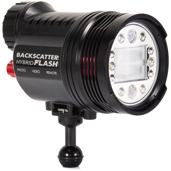 Backscatter Hybrid Flash HF-1 Underwater Strobe & Video Light