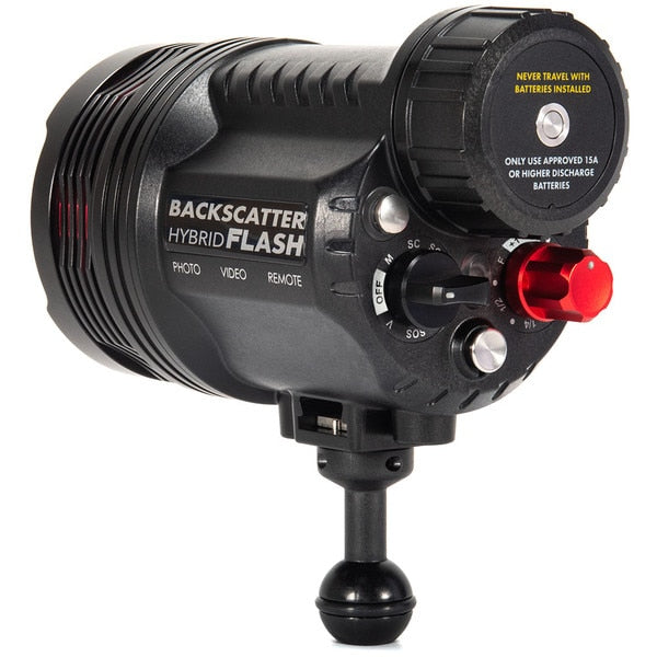 Backscatter Hybrid Flash HF-1 Underwater Strobe & Video Light