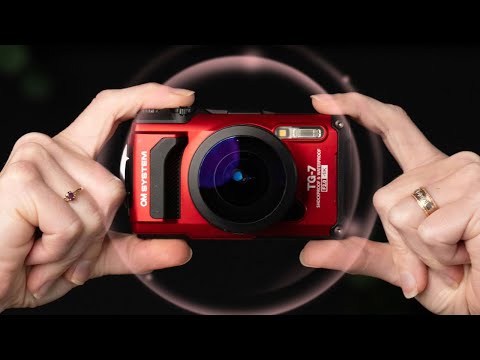 Ikelite Underwater Housing for OM System Tough TG-7, TG-6 and Ecko Strobes Wide Angle Kit - 62343E