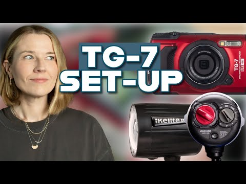 Ikelite Underwater Housing for OM System Tough TG-7, TG-6 and Ecko Strobes Wide Angle Kit - 62343E