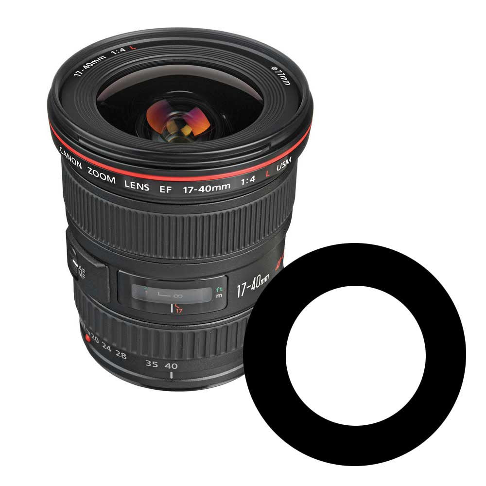 Ikelite Anti-Reflection Ring for Canon 17-40mm f/4 USM Lens - 0923.02 - Sea Tech Ltd