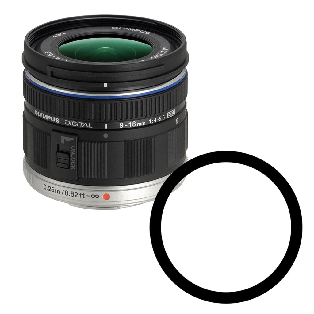 Ikelite Anti-Reflection Ring for Olympus M.Zuiko 9-18mm Fisheye Lenses - 0923.53