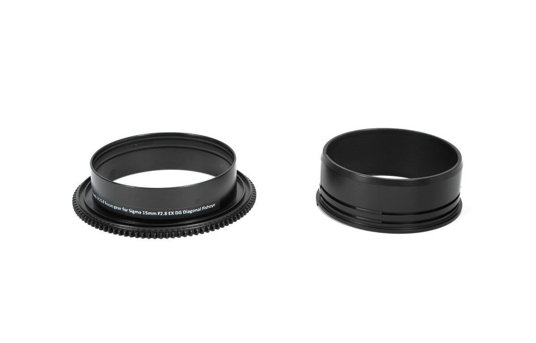 Nauticam Focus Gear SC15-F for Sigma 15mm F2.8 EX DG Diagonal Fisheye (Canon Mount) - 19546 - Sea Tech Ltd