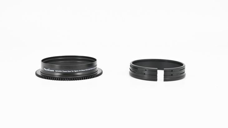 Nauticam Zoom Gear SLE1424-Z for Sigma 14-24mm f/2.8 DG DN Art Lens for Leica L / Sony E - 19726