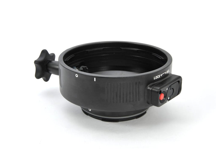 Nauticam N85 to N120 41.5mm port adaptor with zoom/focus knob - 36184