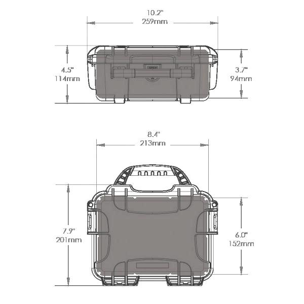 Nanuk 904 Small Hard Case