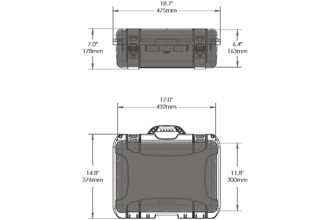 Nanuk 925 Medium Hard Case