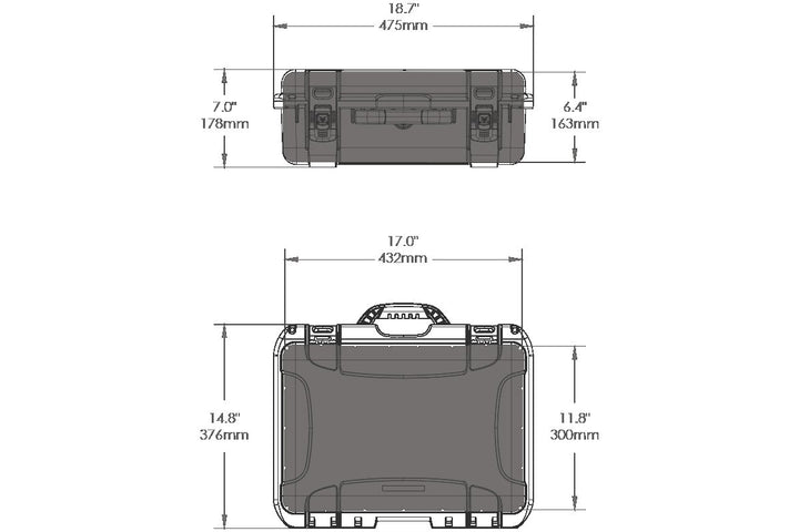 Nanuk 925 Medium Hard Case