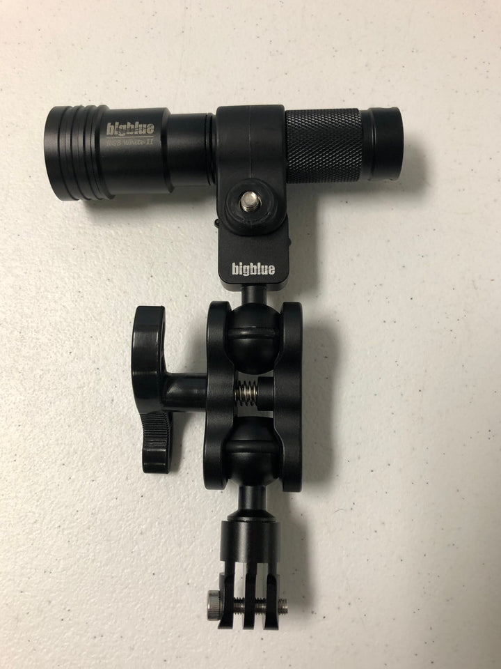 bigblue GoPro Light Adapter with 1 inch Ball Mount