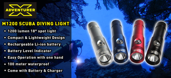 X-Adventurer M1200 Spot Beam LED Light