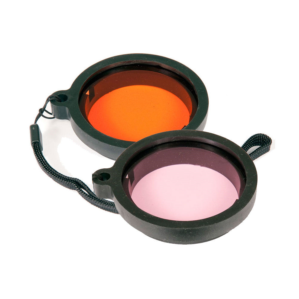 Ikelite Color Correcting Filters for green & blue water - 2.2 in, 3 in, 3.6 in, 3.9 in, 4.2 in & DSLR flat port - Sea Tech Ltd