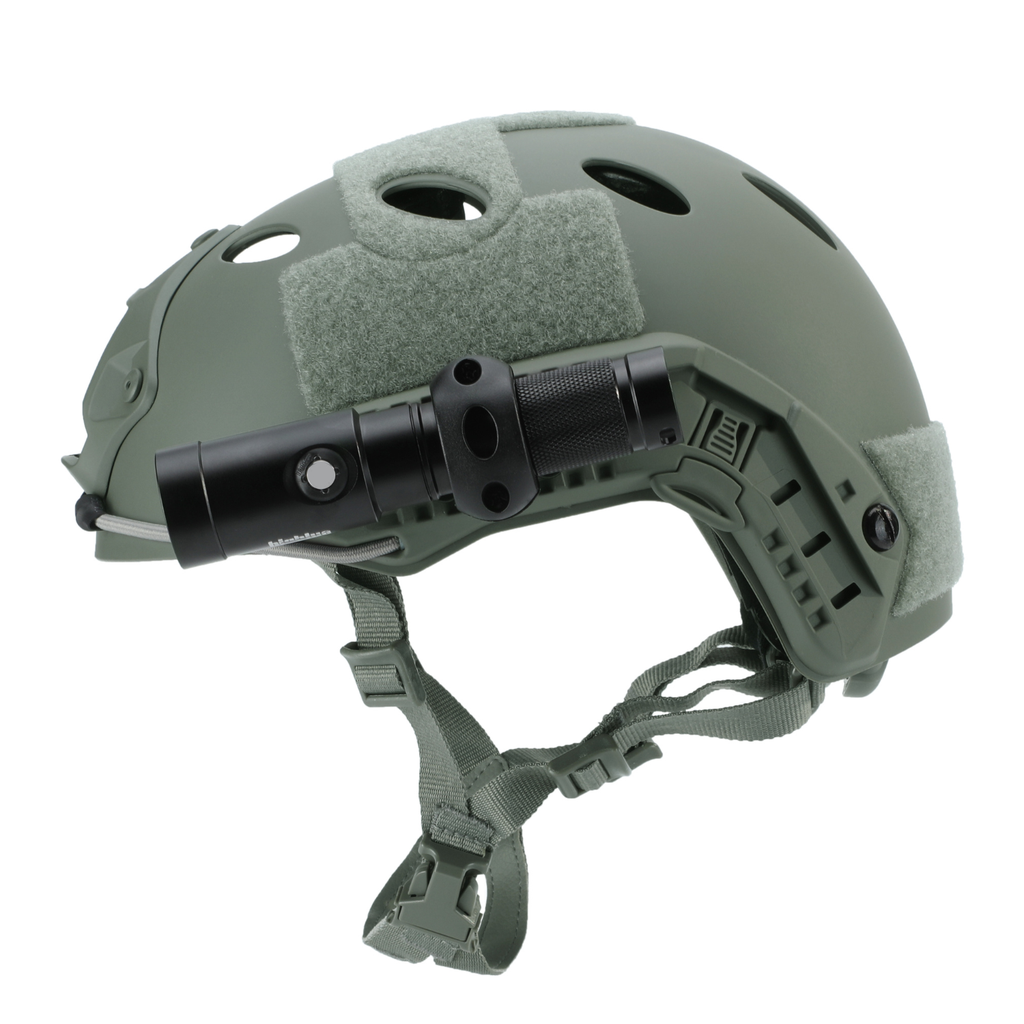 BigBlue Dual-Light Dive Helmet with Adjustable Mounts - Gray