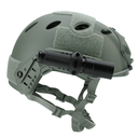 BigBlue Dual-Light Dive Helmet with Adjustable Mounts - Gray