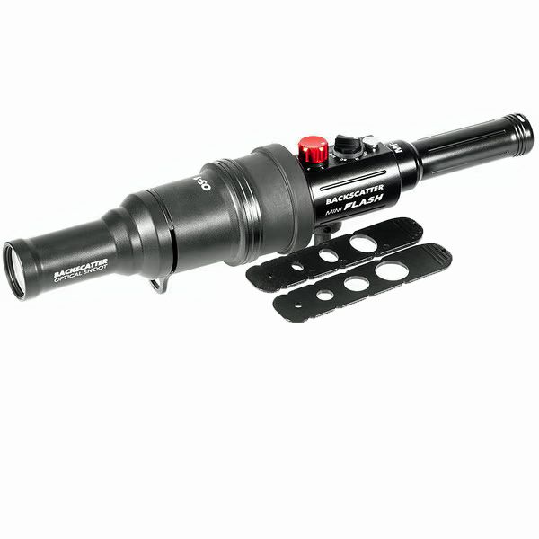 Backscatter Mini Flash 3 Underwater Strobe with Snoot