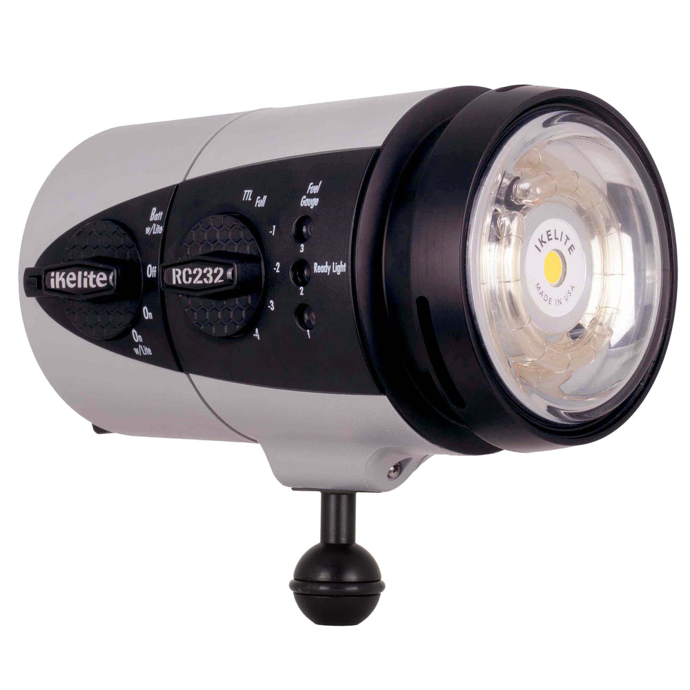 Ikelite RC232 TTL Underwater Strobe with Video Light [Fiber Optic] - 40123AU