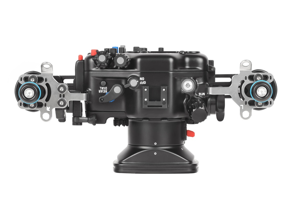 Nauticam NA-L10 Pro Package for Panasonic Lumix L10 (inc. flexitray, right handle, two balls, M16 valve, shutter extension) 