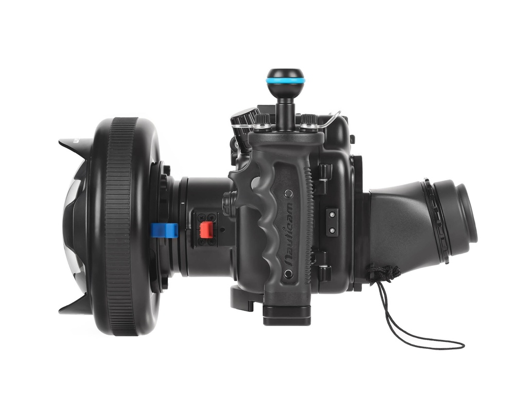 Nauticam NA-L10 Pro Package for Panasonic Lumix L10 (inc. flexitray, right handle, two balls, M16 valve, shutter extension) 