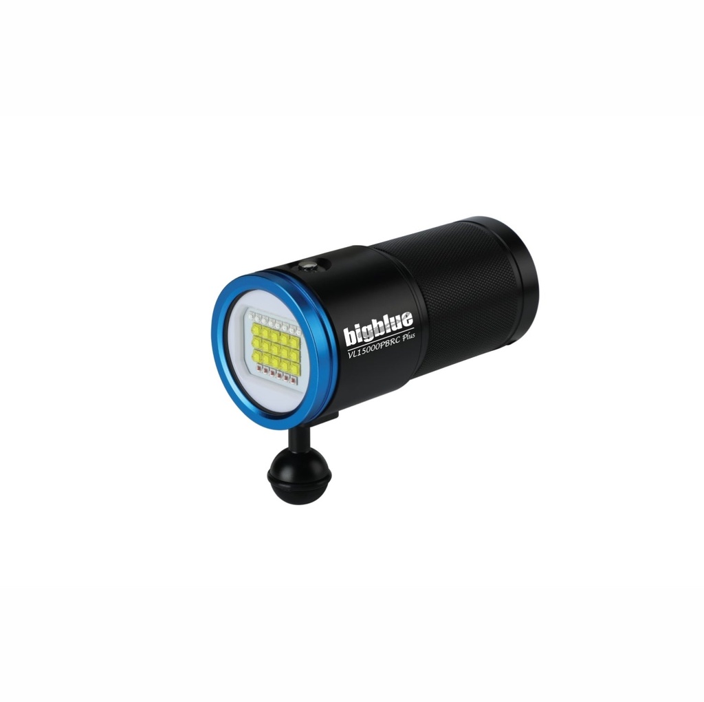 BigBlue VL15000PBRC Plus 15,000-Lumen Video Light w/ Built-in Blue & Red LED – Remote Control Ready