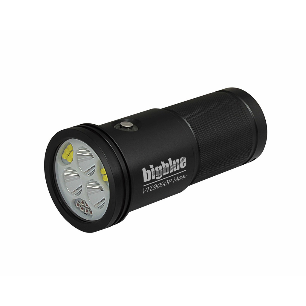 BigBlue VTL9000P-MAX 9000-Lumen Wide Beam + 2900 Lumen Spot Beam – Black - VTL9000P-MAX