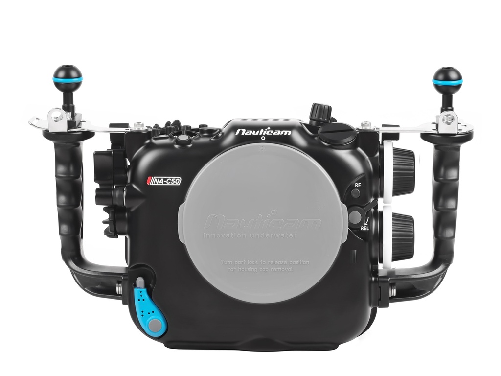 Canon C50 - Nauticam NA-C50 Housing