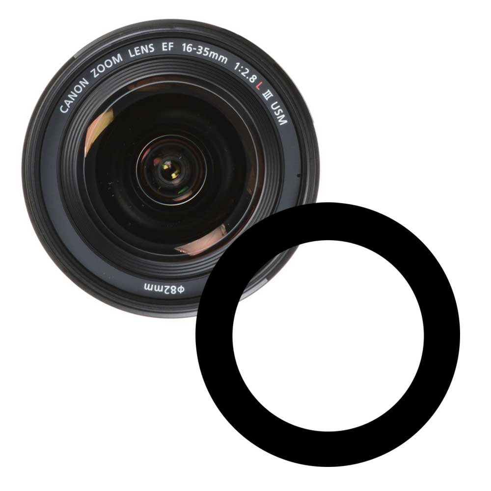 Ikelite Anti-Reflection Ring for Canon EF 16-35mm f/2.8 III USM Lens