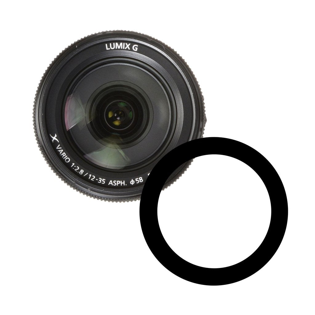 Ikelite Anti-Reflection Ring for Panasonic Lumix G X Vario 12-35mm F2.8 I or II ASPH Power OIS Lens