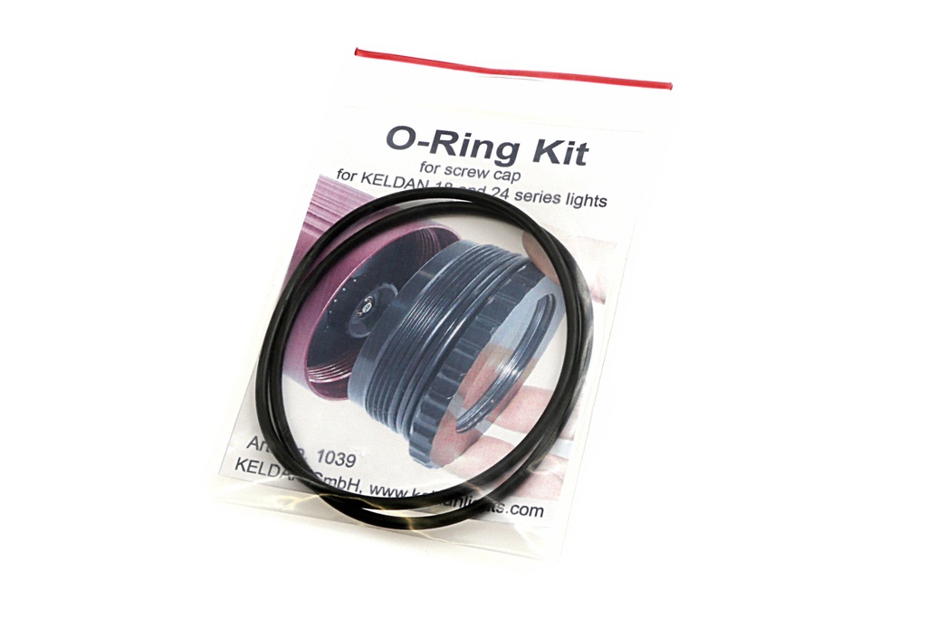 Keldan O-Ring Kit for 18/24 Screw Cap