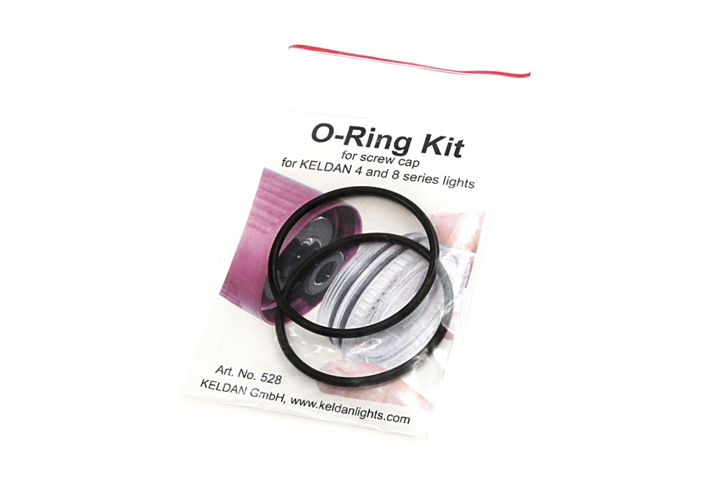 Keldan O-Ring Kit for 4/8 Screw Cap - 528