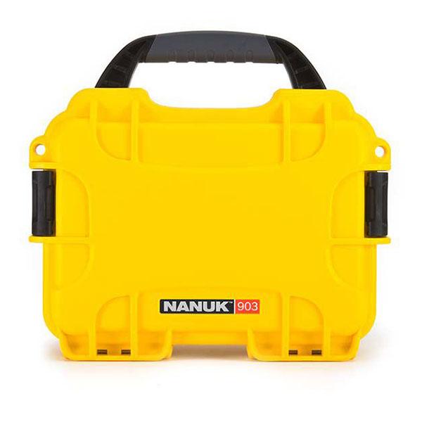 Nanuk 903 Small Hard Case - Internal Dimensions 188x124x79mm - Yellow