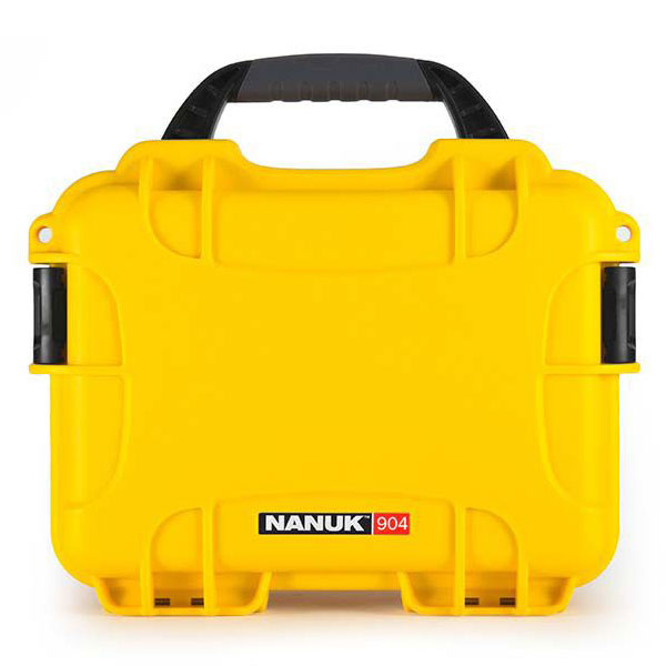 Nanuk 904 Small Hard Case - Internal Dimensions 213x152x94mm - Yellow