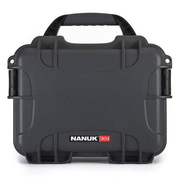 Nanuk 904 Small Hard Case - Internal Dimensions 213x152x94mm - Graphite