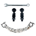 Nauticam Lanyard & M10 strobe mounting ball set, 25223 - 17cm