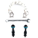 Nauticam Lanyard & M10 strobe mounting ball set, 25223 - 20cm