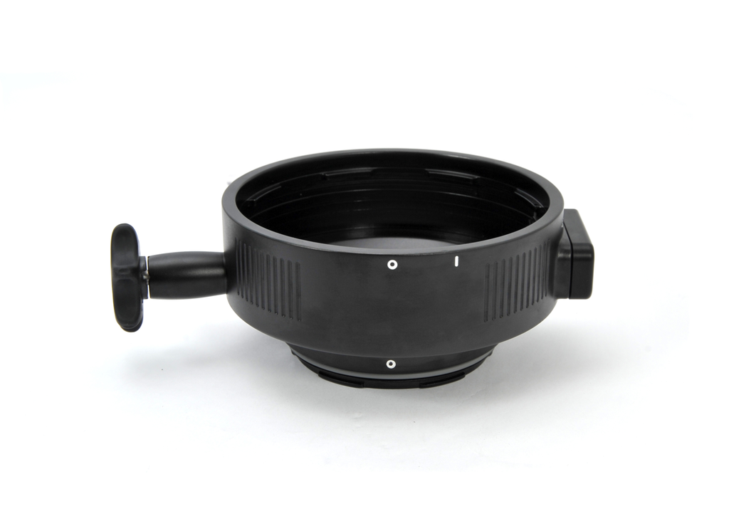 Nauticam N85 to N120 55mm Port Adapter with Knob