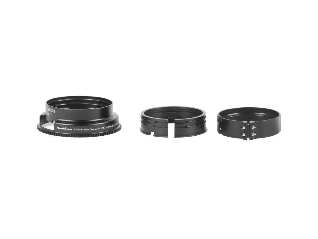 Nauticam Z2850-ZII Zoom Gear for NIKKOR Z 24-50mm f/4-6.3 with 28-50mm Limitor Ring