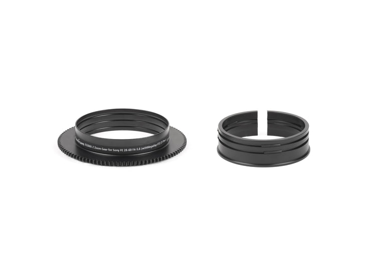 Nauticam ZS2860-Z Zoom Gear for Sony FE 28-60 F4-5.6 (with Megadap ETZ 21 Pro+) - 19237