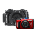 OM System Tough TG-7 & Nauticam NA-TG7 Housing Bundle - Red