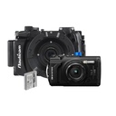 OM System Tough TG-7 & Nauticam NA-TG7 Housing Spare Battery Bundle - Black