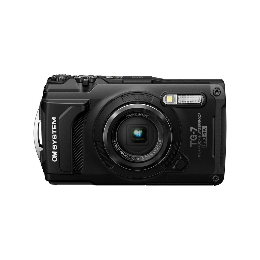 OM System Tough TG-7 Digital Camera - Black
