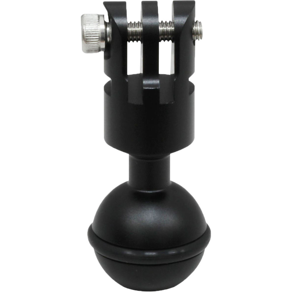 BigBlue GoPro Light Adapter with 1 inch Ball Mount