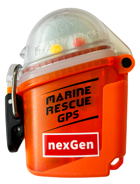 Nautilus Marine Rescue GPS NexGen (without batteries) - Nautilus Lifeline Marine Rescue GPS 