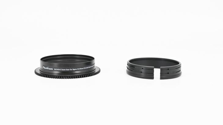 Nauticam Zoom Gear SLE1424-Z for Sigma 14-24mm f/2.8 DG DN Art Lens for Leica L, Sony E