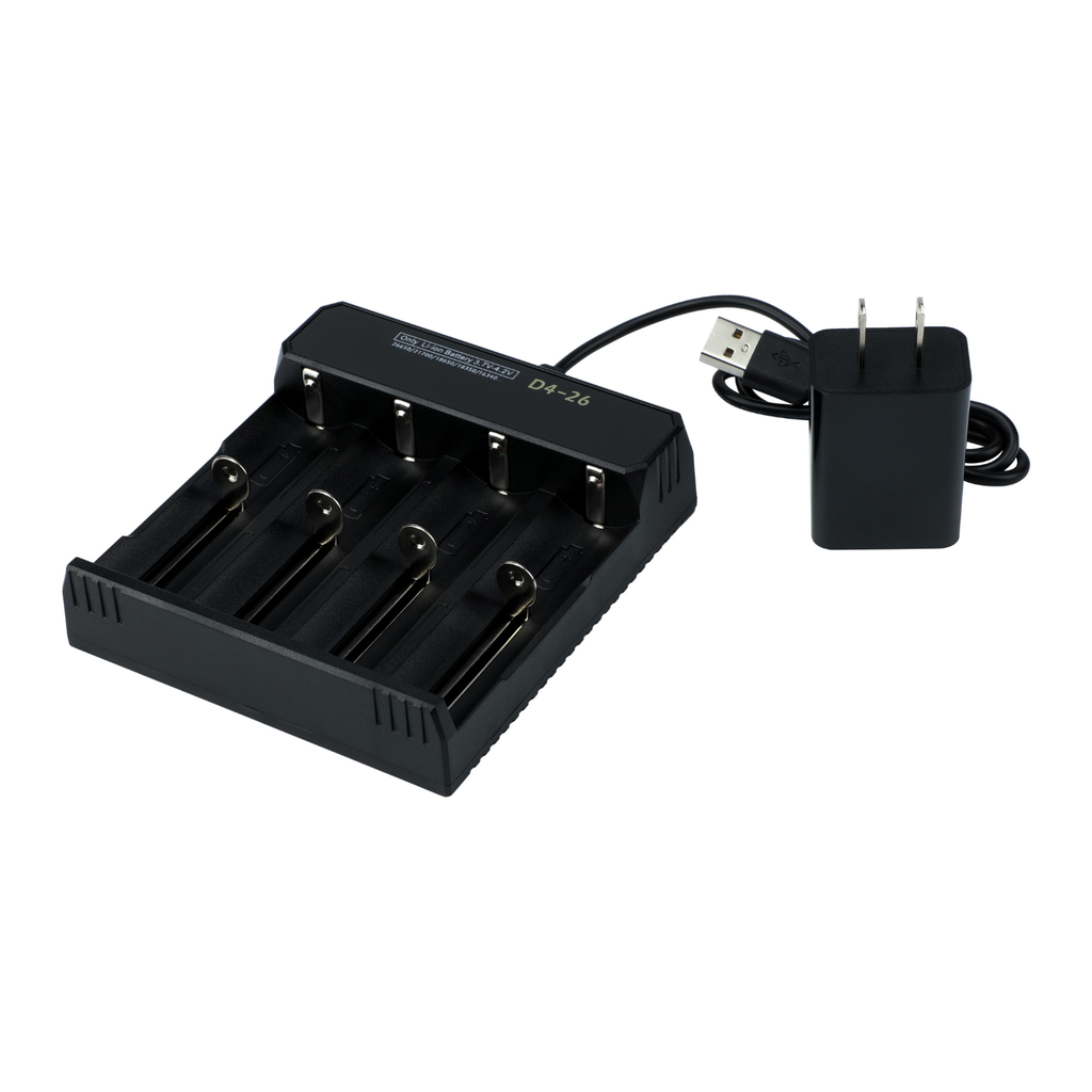 BigBlue Battery Charger USB for AL1300, AL1800, Black Molly - BATCHRUSBDUAL